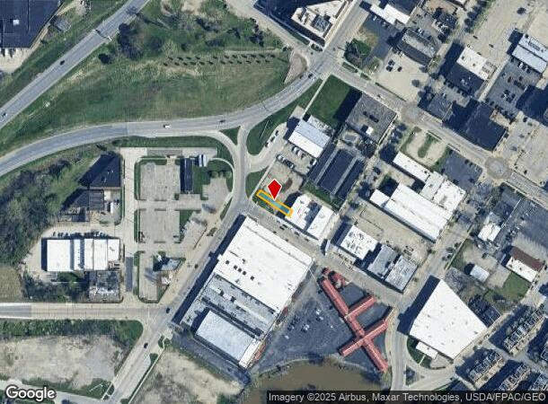  145 S Erie St, Toledo, OH Parcel Map