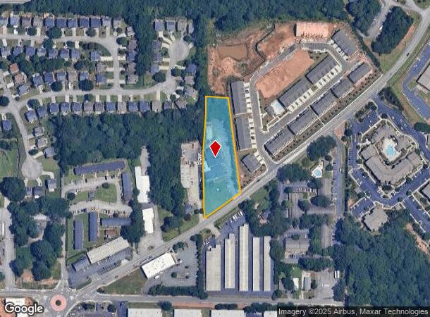 1755 Roswell St Se, Smyrna, GA Parcel Map