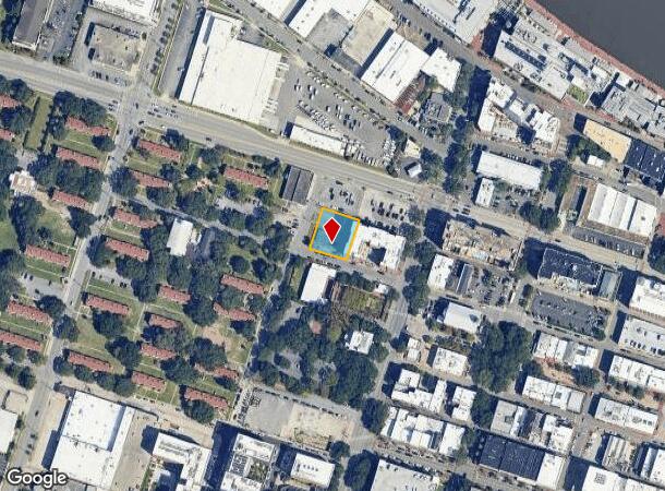  510 W Bryan St, Savannah, GA Parcel Map
