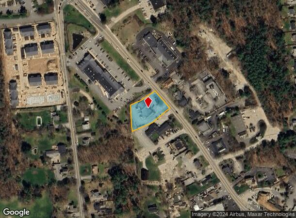  124 Washington St, Norwell, MA Parcel Map