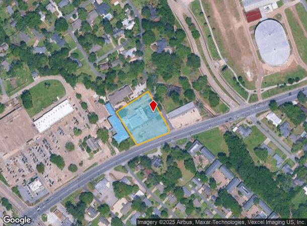  2502 Johnston St, Lafayette, LA Parcel Map