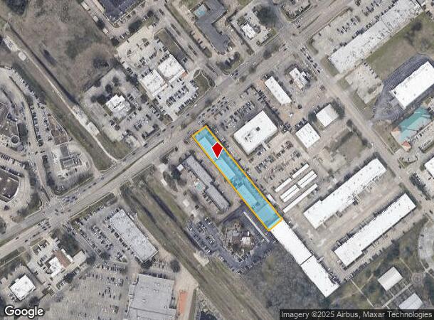  809 W Bay Area Blvd, Webster, TX Parcel Map