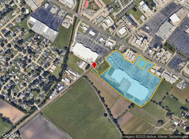  1102 E Admiral Doyle Dr, New Iberia, LA Parcel Map