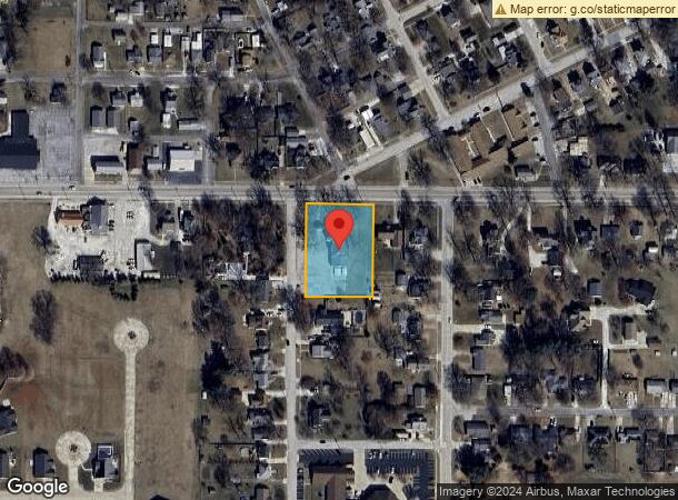  708 W Carpenter St, Jerseyville, IL Parcel Map