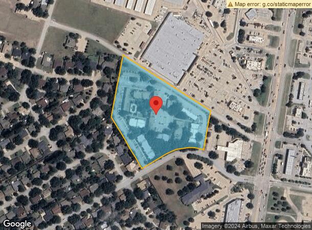  100 Northgate Dr, Waxahachie, TX Parcel Map