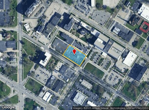 2202 Jefferson Ave, Toledo, OH Parcel Map