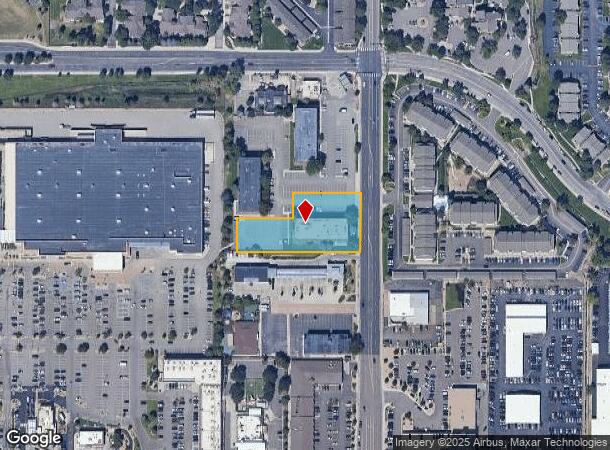  6595 S Dayton St, Greenwood Village, CO Parcel Map