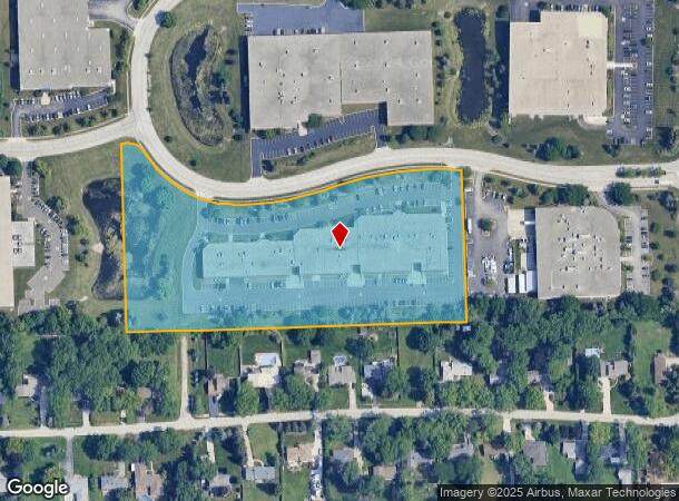  2171 W Executive Dr, Addison, IL Parcel Map