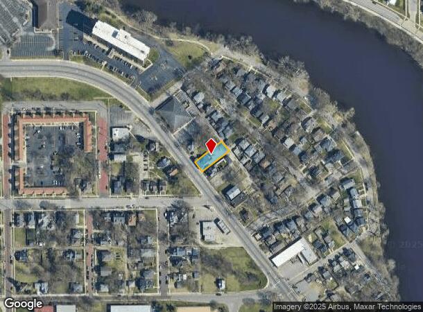  631 Lincolnway Way E, South Bend, IN Parcel Map