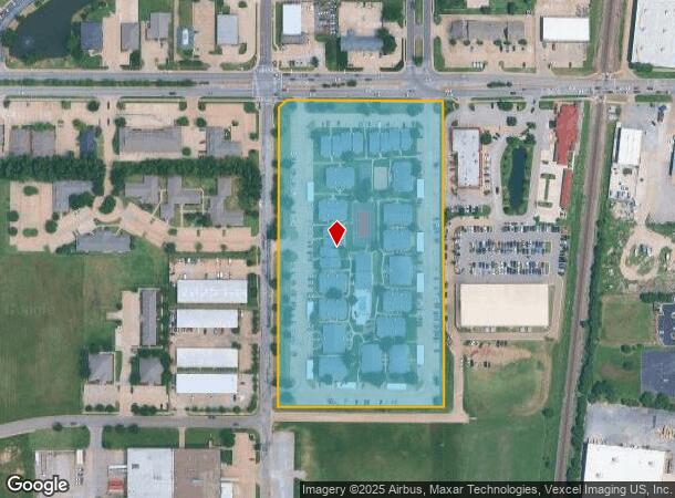  200 W 15Th St, Edmond, OK Parcel Map