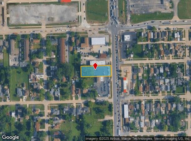 7132 S Harlem Ave, Bridgeview, IL Parcel Map