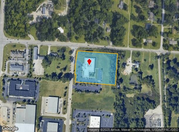 600 Cross Pointe Rd, Columbus, OH Parcel Map