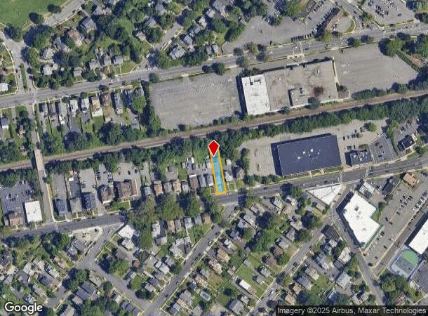  702 South Ave W, Westfield, NJ Parcel Map