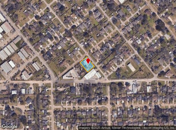  1102 Minnesota St, South Houston, TX Parcel Map