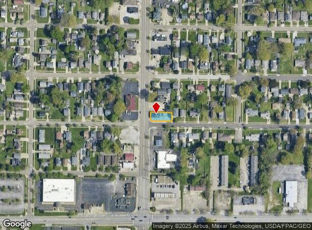 2075 S Main St, Akron, OH Parcel Map