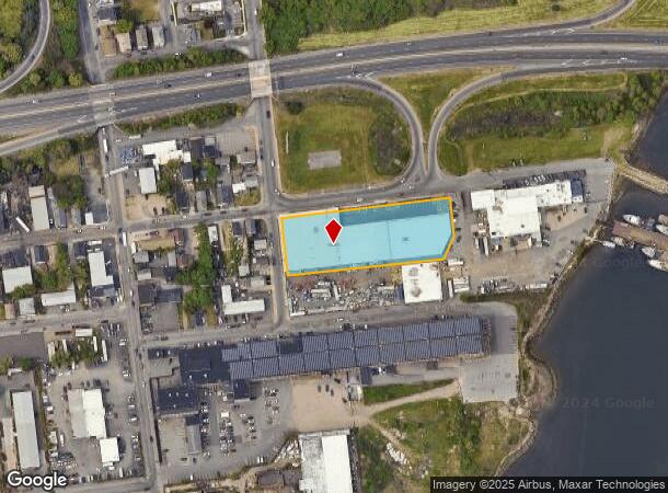  8 Washburn St, New Bedford, MA Parcel Map