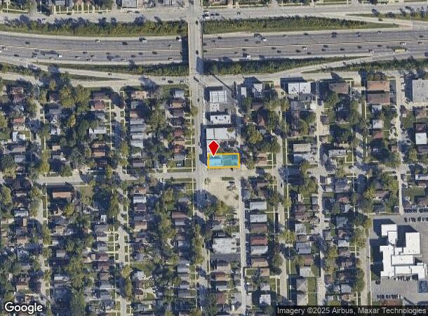  1837 S 17Th Ave, Broadview, IL Parcel Map