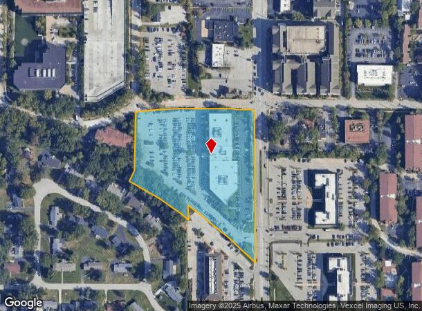  555 N New Ballas Rd, Saint Louis, MO Parcel Map