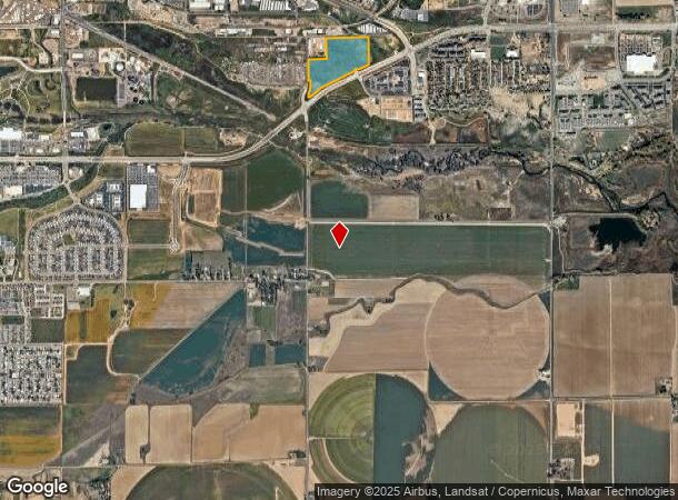  10012 N 119Th St, Longmont, CO Parcel Map