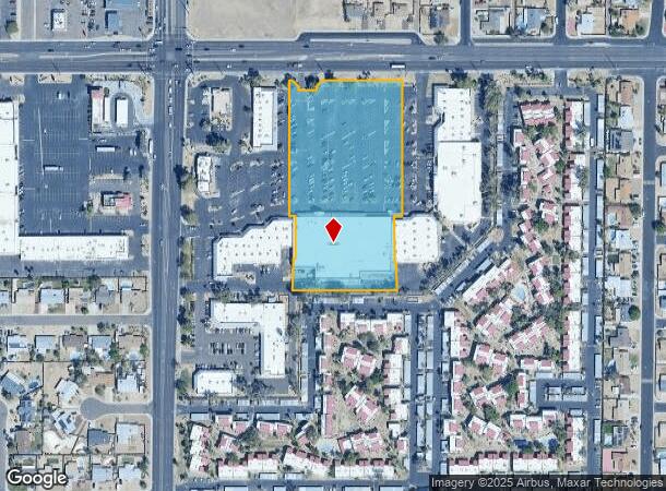  3421 W Thunderbird Rd, Phoenix, AZ Parcel Map