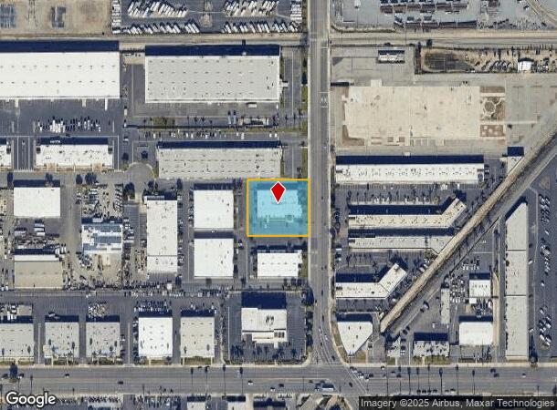  1414 N Batavia St, Orange, CA Parcel Map