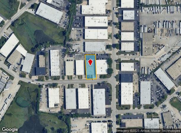  1204 W Capitol Dr, Addison, IL Parcel Map