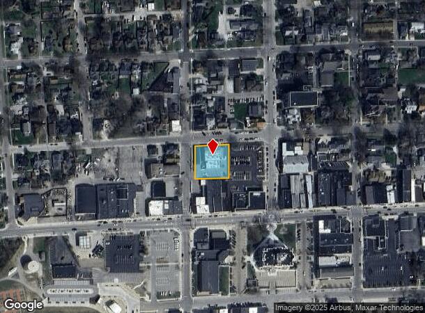  55 W Madison St, Franklin, IN Parcel Map