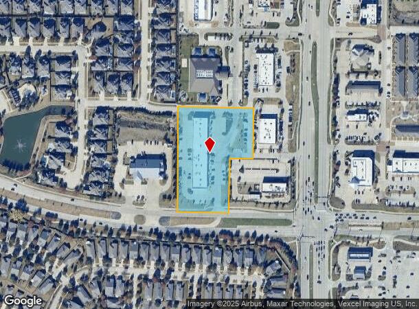 252 W Stonebrook Pky, Frisco, TX Parcel Map