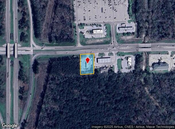  1209 W Oak St, Amite, LA Parcel Map