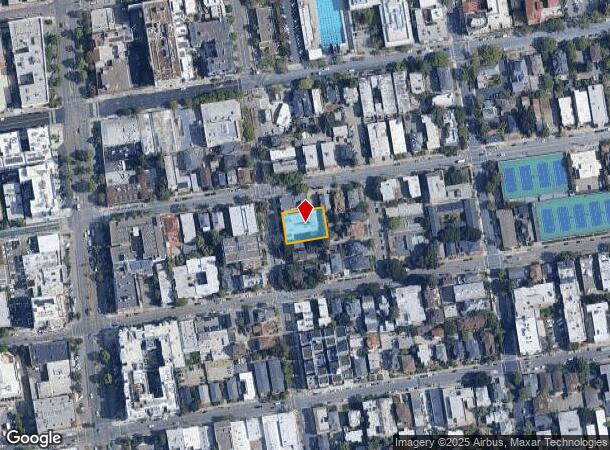 2405 Fulton St, Berkeley, CA Parcel Map