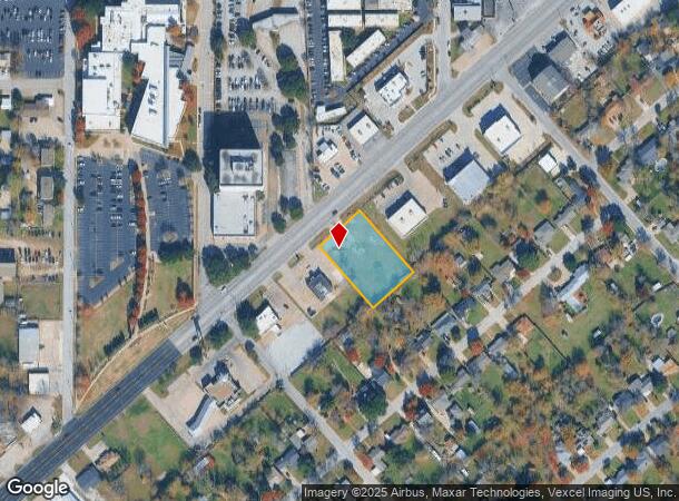  7024 Boulevard 26, Richland Hills, TX Parcel Map