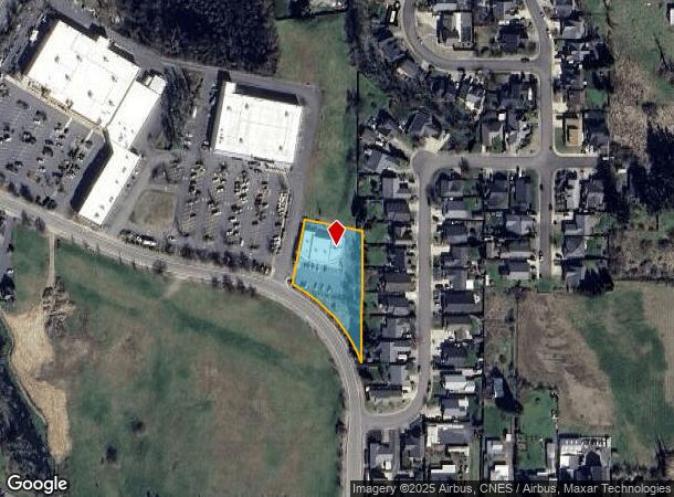 110 Melton Rd, Creswell, OR Parcel Map