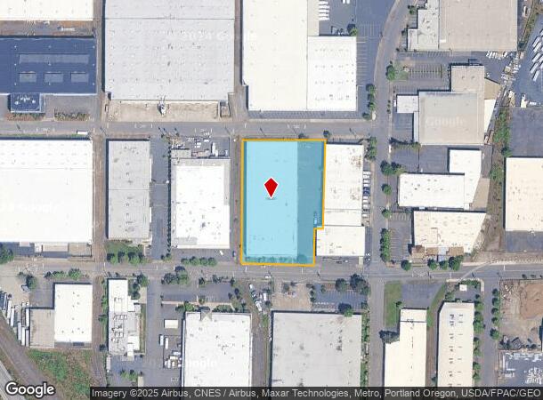  3135 Nw Industrial St, Portland, OR Parcel Map