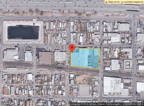  3402 Durazno Ave, El Paso, TX Parcel Map