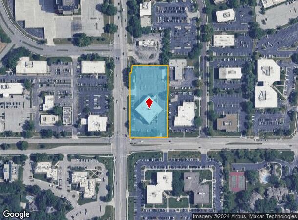  4650 College Blvd, Leawood, KS Parcel Map