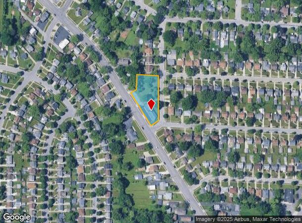 1717 Eggert Rd, Buffalo, NY Parcel Map