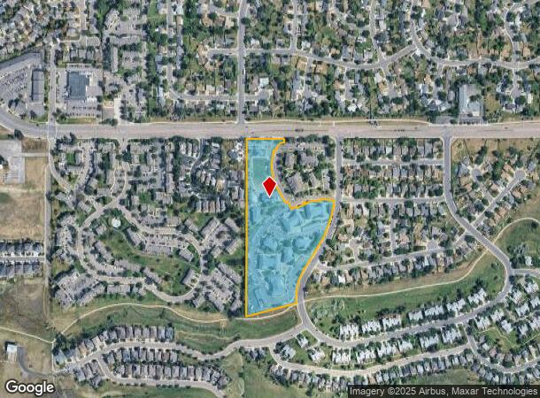 6745 S Field St, Littleton, CO Parcel Map