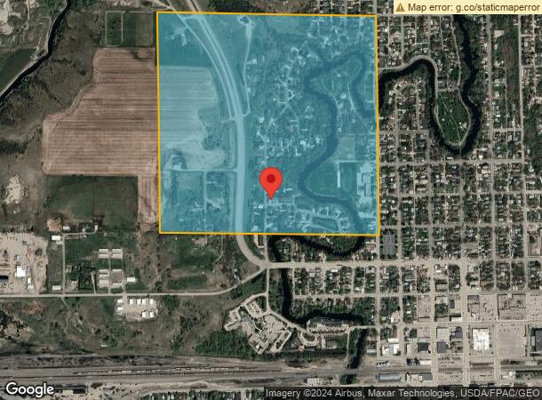  714 8Th Ave Nw, Jamestown, ND Parcel Map