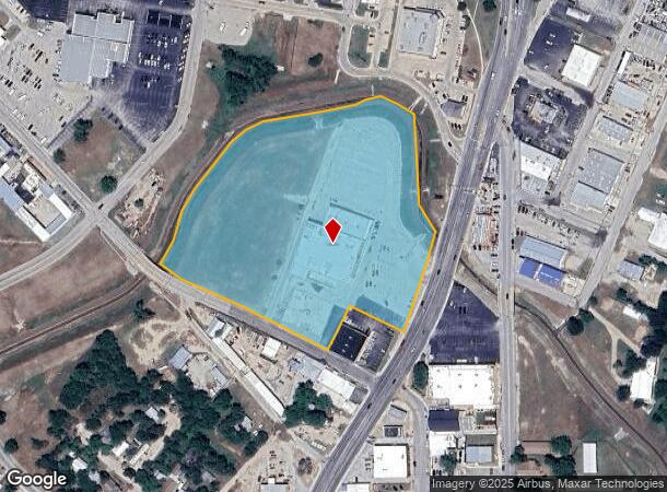 302 N Main Ave, Brownwood, TX Parcel Map