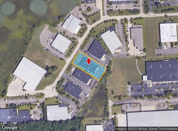 50950 Century Ct, Wixom, MI Parcel Map