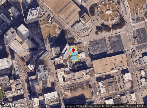 1925 Elm St, Dallas, TX Parcel Map