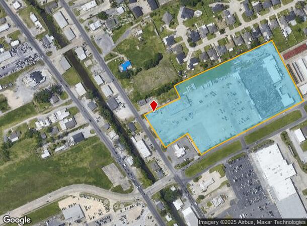 6285 W Park Ave, Houma, LA Parcel Map