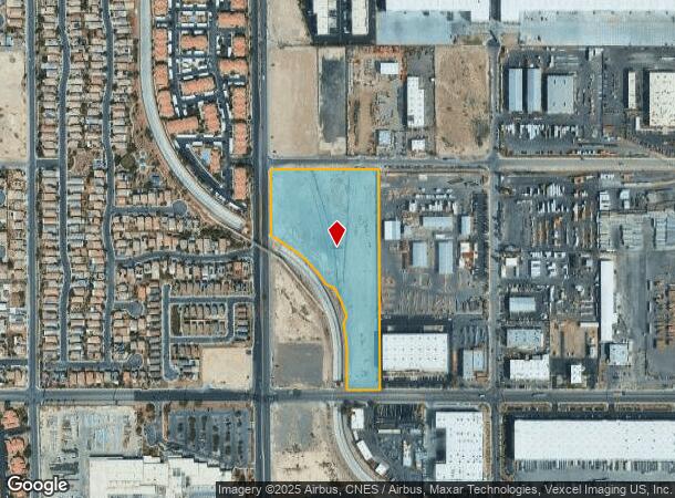 4950 Losee Rd, North Las Vegas, NV Parcel Map
