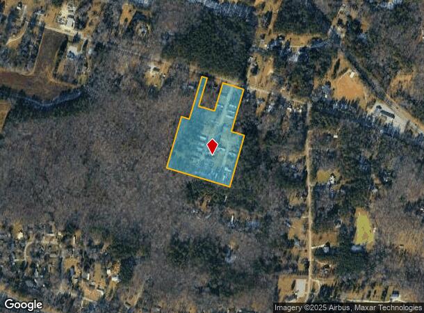  1704 Highwoods Loop, Hillsborough, NC Parcel Map