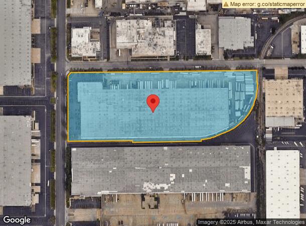  13012 Molette St, Santa Fe Springs, CA Parcel Map