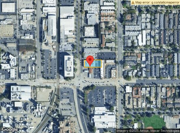  1030 S Arroyo Pky, Pasadena, CA Parcel Map