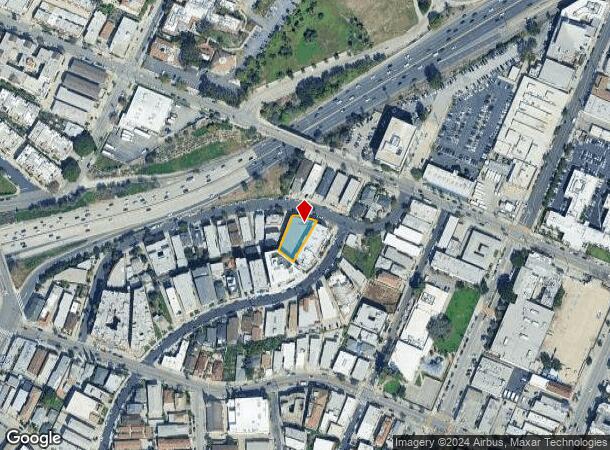  708 New Depot St, Los Angeles, CA Parcel Map