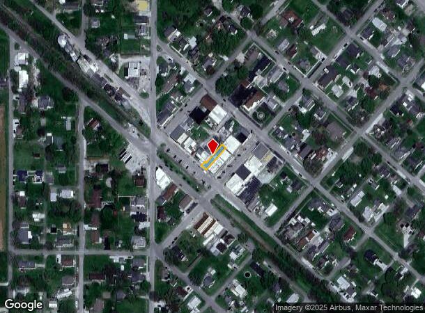 116 1/2 E Washington St, Saint Paul, IN Parcel Map