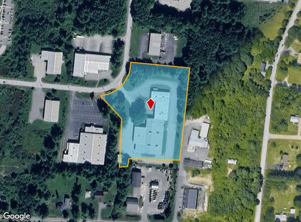  20 Sanford Dr, Gorham, ME Parcel Map