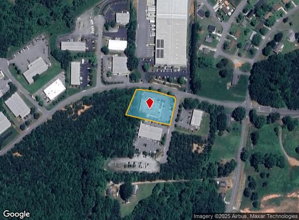  1105 8Th Street Ct Se, Hickory, NC Parcel Map